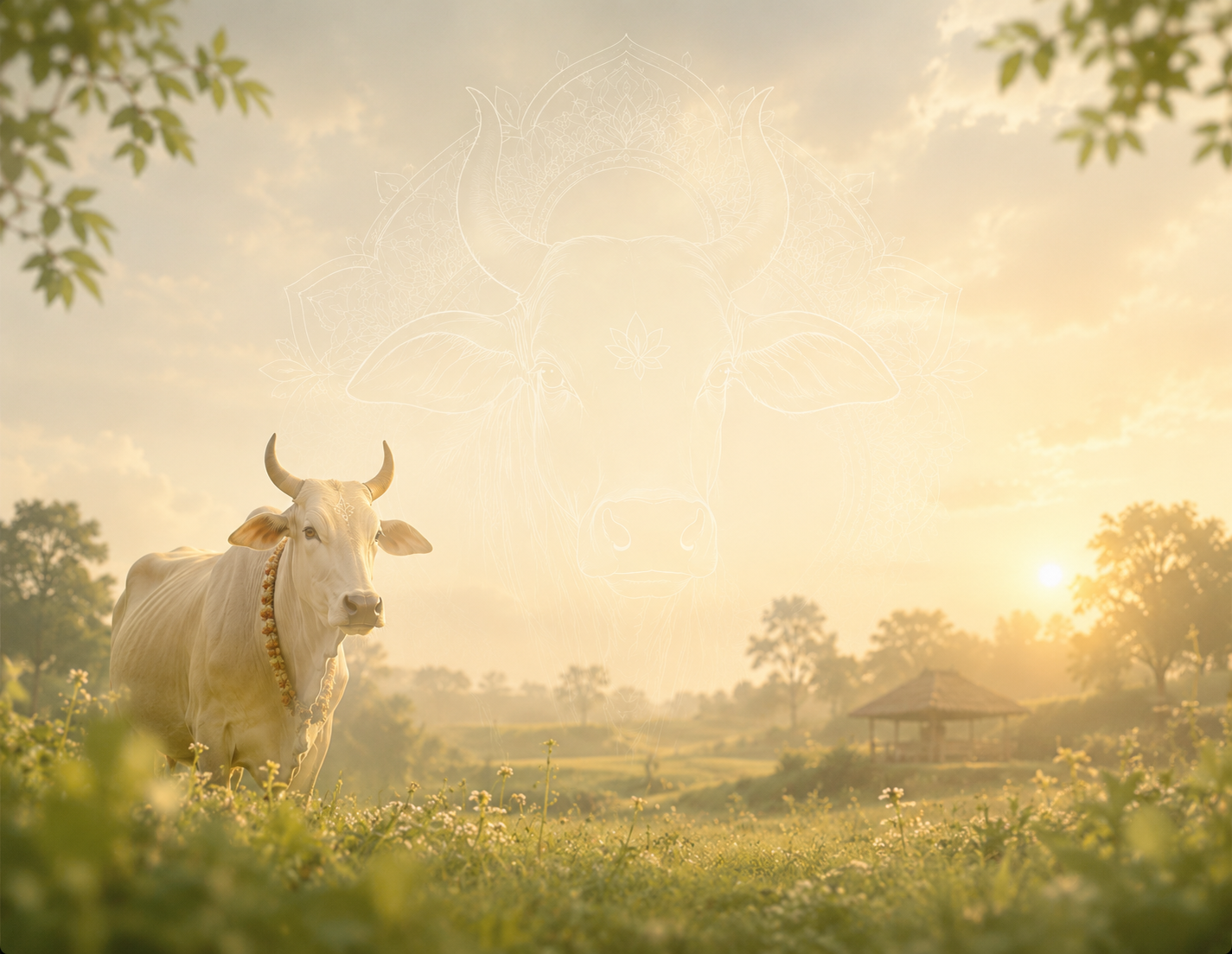 Peaceful Cows at Goshala